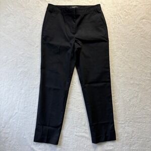 Talbots Pants Women Sz 6 Black Heritage Career Casual